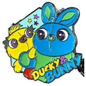 Ducky Bunny Lapel Pin Toy Story Rabbit Brooch Enamel Pin Accessories Jewelry